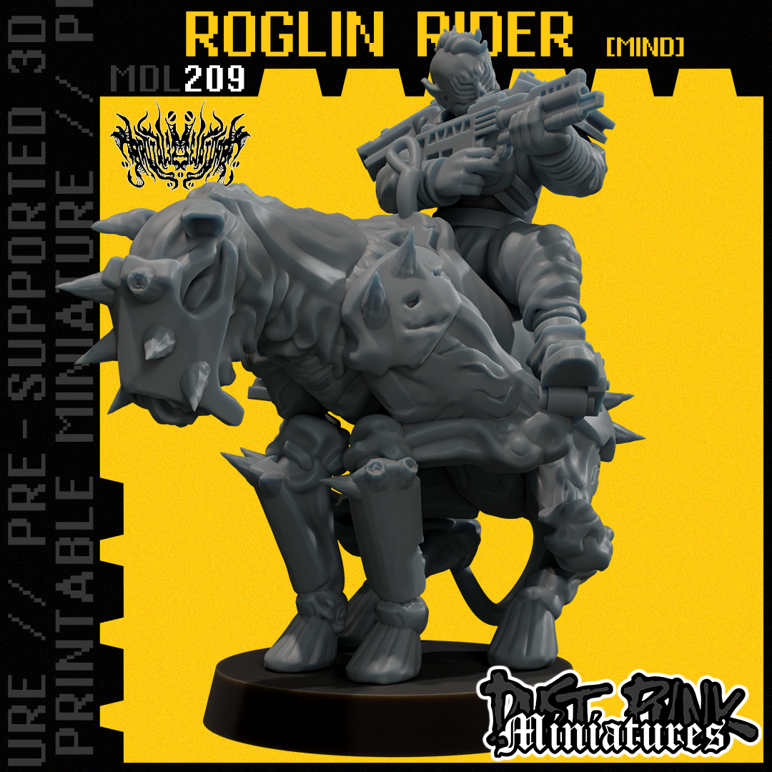 MDL209 ROGLIN RIDER [MIND] [PRE-SUPPORTED]